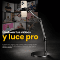 thumbnail image 2 of Soporte Celular Escritorio LIVLUX Ajustable Brazo Articulado 30cm Base Estable Metal Multiangulo Porta Telefono Universal Resistente, 2 of 10