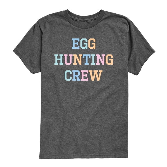 Instant Message - Egg Hunting Crew Short Sleeve Graphic T-Shirt