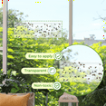 thumbnail image 2 of Window Fly Traps, Transparent Indoor Outdoor Bug Sticky Traps for Moths, Gnats, Fruit Flies, Spiders and Ants - 50PCS, 2 of 6