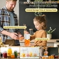 thumbnail image 5 of Mason Jar Vacuum Sealer, Electric Cordless Mason Jar Vacuum Sealer for Food Storage and Fermentation, Vacuum Sealer with Can Opener for Wide-Mouth & Regular-Mouth Mason Jars(White), 5 of 7