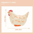 thumbnail image 2 of MLINS  2 Pcs Ornament Miniature Rooster Hen Ornaments Chicken Statues Child, 2 of 7
