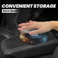 thumbnail image 4 of Wukai Red And White Flame Fox Print Car Trash Can - Easy to Clean Hanging Garbage Bin - Removable Liner - Leak-Car Garbage Can - Waterproof Trash Can for Car and SUV, 4 of 7