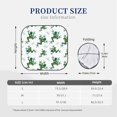 thumbnail image 3 of Windshield Sun Shade, Artistic Cute Frog Dragonfly Foldable Car Sun Shade Windshield For Front, 2 Pieces, 3 of 4