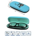 thumbnail image 5 of [4 PACK / 3 PACK], JAVOedge Printed Pattern Durable Hard Clamshell Eyeglass Case with Bonus Microfiber Cloth, 5 of 7