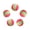 Small 5, variant on Bouncy Pet Dog Balls Silica Gel Material Puppy Ball Set Indoor Outdoor Interactive Playing for Puppies and Small Dogs Colorful Stripe for Home Training Kids Play