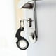 thumbnail image 2 of Negro Llavero Spinner Juguete, Llavero Spinner Metal Llavero Spinner Fidget Anillo Tipo Juguete para Hombre Mujer y Niños Fidget Spinners, 2 of 5