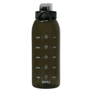 Zegsy zak! refill countdown 40oz reusable water bottle