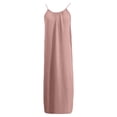 thumbnail image 6 of RUTAYY Children Girls Dress Solid Color Round Neck Sleeveless Backless Loose Fit Home Wear Summer Playful Vacation Dresses, 6 of 6