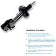 thumbnail image 3 of Shocks Struts,ECCPP Front Pair Shock Absorbers Strut Kits Compatible with 2006 2007 2008 2009 2010 2011 2012 2013 for Mazda MPV 334418 71459 334419 71460, 3 of 5