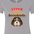 thumbnail image 4 of Inktastic Bernedoodle Dog Lover Women's T-Shirt, 4 of 5