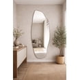 thumbnail image 3 of Dragos Irregular Asymmetrical Bathroom and Bedroom Wall Mirror, 3 of 11