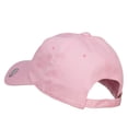 thumbnail image 3 of Happy Birthday America Embroidered Unconstructed Cap - Lt Pink OSFM, 3 of 5