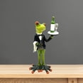 thumbnail image 3 of Siruishop Statue de Grenouille Serveur Sculpture Animale pour Entrée Cheminée Centre de Table, 3 of 5