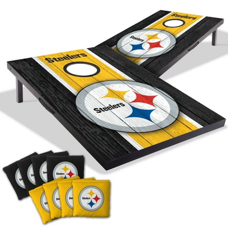Pittsburgh Steelers 2x3 MDF Cornhole Game Set