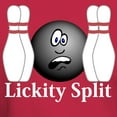 thumbnail image 3 of CafePress - Lickity Splits Logo 4 Dark T Shirt Design Front Ce - Men's Classic Graphic Cotton T-Shirt, 3 of 4