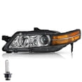 thumbnail image 2 of For 2007-2008 Acura TL Base/Navi Model HID Xenon Factory Style Left Headlight, 2 of 23