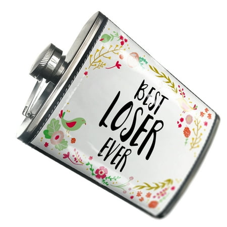 

NEONBLOND Flask Happy Floral Border Loser