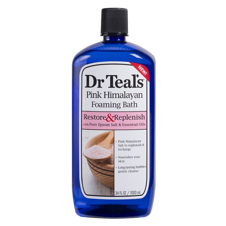Dr Teal's Restore & Replenish Foaming Bubble Bath, 34 oz photo 2