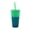Green*2pcs, variant on Cheers.US 2 Pcs/Set Color Changing Cups Blank Cups Reusable Tumbler with Lids and Straws,BPA Free Reusable Plastic Cold Drink Cups with Lids and Straws, Smoothie Cups,Party Cups