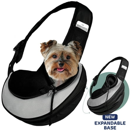 UPC: 0724456493338 | Katziela Expandable Sling Bag – Front Shoulder Pet Carrier for Small Dog  Cat and Puppy