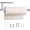 Brushed Nickel, variant on Paper Towel Holder,Paper Towel Holder Under Cabinet Self Kitchen Countertop Wall Mount Paper Towel Holders with Screws for Rough Surface,Vertically or Horizontally ()