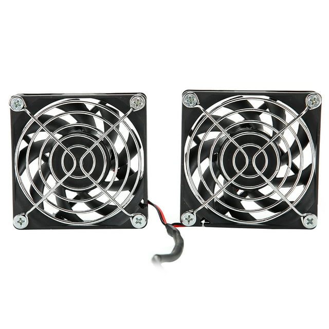 Enfriador del enrutador, refrigeración por alimentación USB de 5 V Ventilador de refrigeración por alimentación USB Ventilador de refrigeración del enrutador Rendimiento confiable