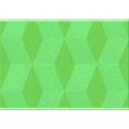 thumbnail image 1 of Ahgly Company Indoor Rectangle Patterned Neon Green Area Rugs, 3' x 5', 1 of 1