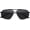 Black/Grey, variant on Retro Hexagon Aviator Sunglasses for Women Men Trendy UV400 Protection Shades SJ1200