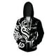 thumbnail image 3 of Marcas de ropa para hombre de lobo Sudaderas asequibles con capucha y cremallera de animales de conejo para hombre Sudaderas con capucha con cremallera duraderas para invierno y otoño, 3 of 4