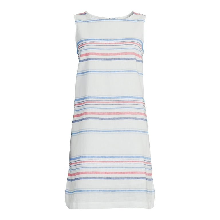 Beachlunchlounge Women s Sleeveless A line Shift Dress Walmart