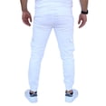 thumbnail image 2 of Jogger cargo de gabardina stretch John Silver Corte skinny color blanco, 2 of 3