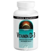 Source Naturals VITAMIN D-3 10,000 IU 60SG