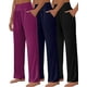thumbnail image 3 of 3 piezas de pantalones de yoga de pierna ancha para mujer, cómodos pantalones sueltos de cintura alta, pantalones deportivos casuales, pantalones deportivos de entrenamiento, 3 of 5