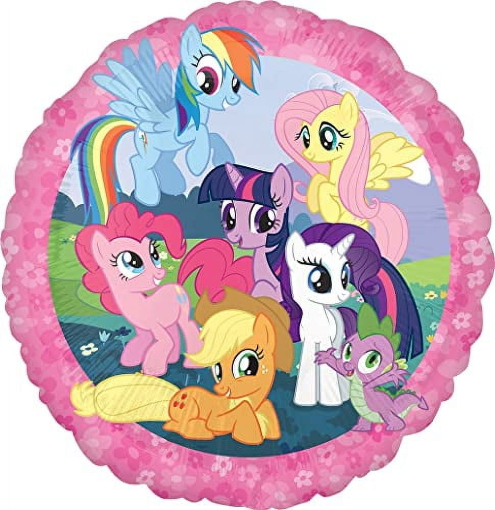 My Little Pony 7th Birthday Party Supplies Rainbow Dash Balloon Bouquet Decorations