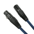 thumbnail image 2 of Cable XLR macho a hembra Cable de resistencia al estiramiento para mezclador de frecuencia DMX lámpara de escenario SoundXLR macho a hembra 3 m/9,8 pies, 2 of 12
