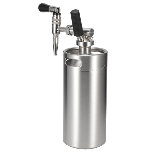 Stainless Steel Cold Brew Coffee Maker with Keg, Enjoy Frothy Iced Coffee