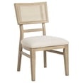 thumbnail image 3 of Kailani Rattan Cane Dining Side Chair Beige Oak (Set of 2), 3 of 15