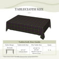thumbnail image 6 of Rectangle Table Cloth, Clan Carnegie Scottish Tartan Plaid Resistant Washable Tablecloth Decorative Table Cover for Dining, Indoor and Outdoor, 6 of 6