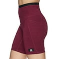 thumbnail image 3 of Reebok Women's Flex High Rise Compression Shorts with Pockets, Sizes XS-XXXL, 3 of 4
