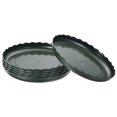 thumbnail image 1 of Unique Bargains 9' Plastic Wave Round Plant Pot Saucer Flower Drip Tray, Green 6 Pack, 1 of 5