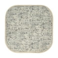 thumbnail image 5 of Broadway Memory Foam No Slip Back 16 x 16 Chair Pad Cushion 6 Pack - Cream-Blue, 5 of 6