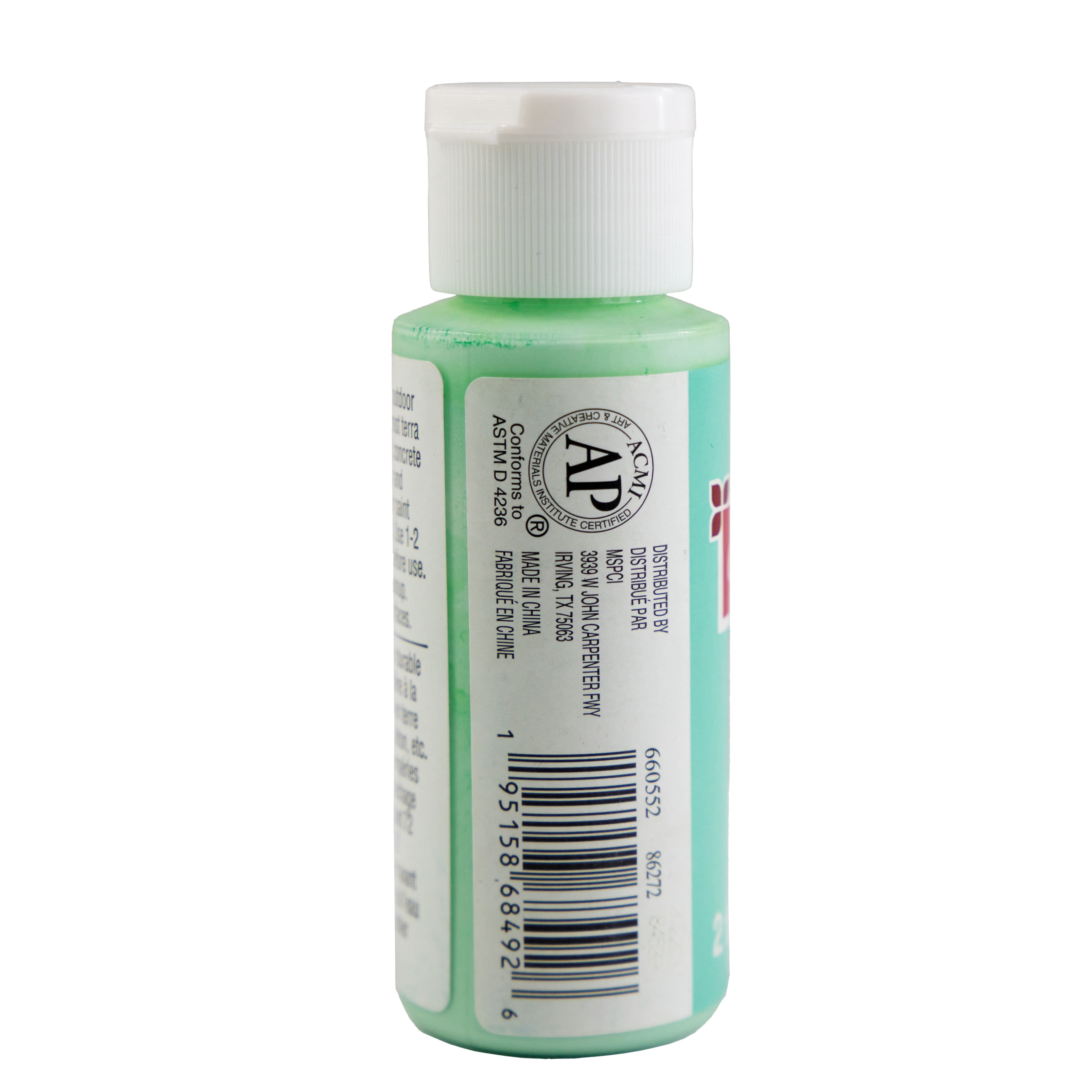 Craft Smart 2oz. Bright Outdoor Acrylic Paint, 12 Pack