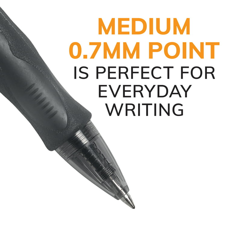 BiC Velocity Ballpoint Pen, Black Ink, Bold Point - 4 pack