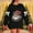 Black, variant on Hipattires Ribbed Sweatshirts for Women Loose Merry Christmas Pullover Plus Size Outdoor Winter Trendy Womens Tops Long Sleeve