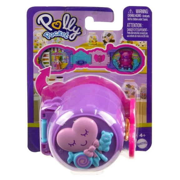Mattel Polly Pocket Heart Compact Playset