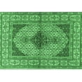 thumbnail image 1 of Ahgly Company Indoor Rectangle Persian Emerald Green Traditional Area Rugs, 2' x 5', 1 of 4