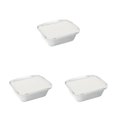 thumbnail image 3 of Inteprter Caja de papel de aluminio de 20 piezas con ranura - Fiambrera desechable segura e higiénica resistente a altas temperaturas e Type1 NO1, 3 of 6