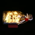 thumbnail image 5 of Reiche Drift Bottle Night Light, Led Sailing Style Boat Drift Cork Glass Bottle Decor(Yellow Lights), 5 of 8