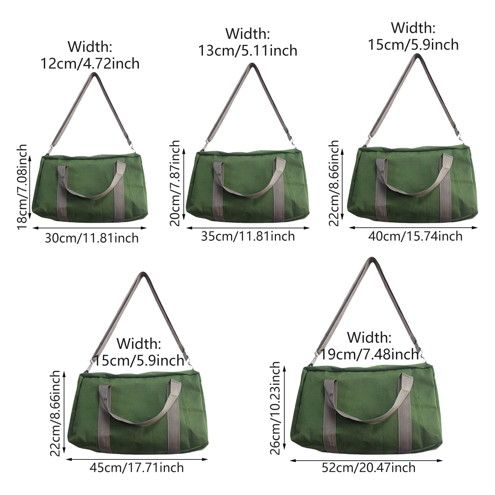Thick Canvas Pouches Tool Bags Storage Organizers Instrument Case Portable For Electrical Tool Bag Multifunction Case