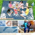 thumbnail image 5 of IValue Outdoor Rugs 8’x 10’ Waterproof Reversible Patio Rugs Outdoor Portable RV Camping Mats for Deck Porch, 5 of 9